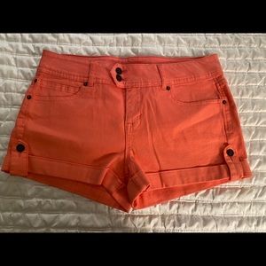 Sz. 28 Coral Forever21 Shorts- worn only once!